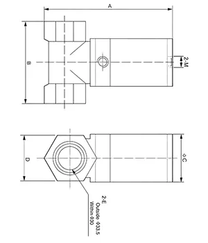 Пневматические клапаны 2/2-ходовые, латунные, Серия Q22HD